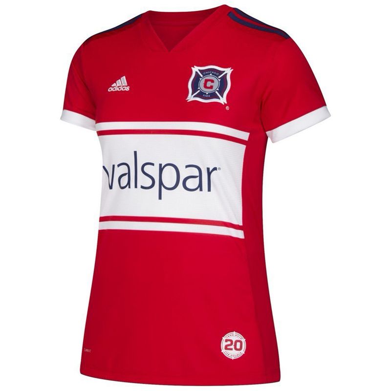 Adidas Womens Chicago Fire Jersey Nwt